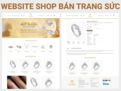 Source code Theme WordPress bán trang sức Nhẫn dây chuyền phụ kiện cao cấp | Website bán trang sức phụ kiện làm đẹp dây chuyền nhẫn vòng đeo tay đồng hồ bông tai nhẫn cầu hôn