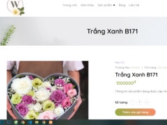 Source code web bán hoa Php MySql, có báo cáo