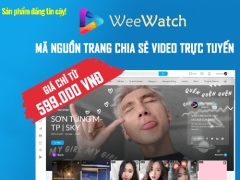 Source Code Web Chia Sẻ Video WeeWatch v3.1 - Mã Nguồn Trang Chia Sẻ Video Giống YouTube