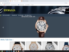 Source code web đồ án website bán đồng hồ MVC viết bằng PHP & MySQL