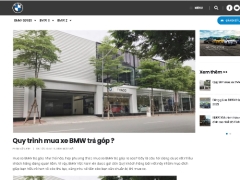 Source Code Website bán hàng ô tô BMW mới 2023 chuẩn sẹo thiết kế website ô tô