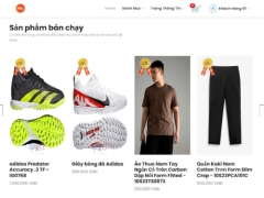 Source code website bán hàng thời trang có Responsive | Đầy đủ báo cáo website bán hàng thời trang