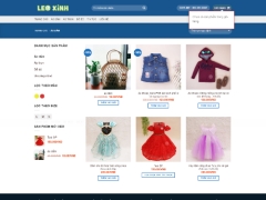 Source code Website bán hàng thời trang trẻ em