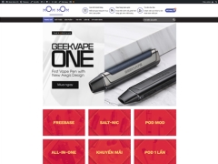 Source code website bán hàng Vape thuốc lá điện tử cực đẹp