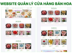 Source code website bán hoa và quà tặng shop hoa tươi cửa hàng quà tặng dịch vụ điện hoa | Đầy đủ báo cáo website bán hoa
