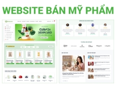 Source code website bán mỹ phẩm beauty skincare Kinh doanh mỹ phẩm serum toner sữa rửa mặt kem dưỡng da kem chống nắng mặt nạ mỹ phẩm trang điểm mỹ phẩm chăm sóc cơ thể và các dòng beauty skincare
