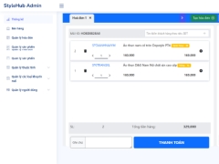 Source code website bán thời trang nam - ASP.NET MVC Call API- SQL Server - VNPay thanh toán online