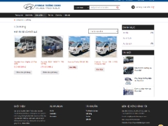 Source code website đại lý bán xe tải Hyundai Wordpress