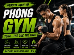 Source code website dịch vụ phòng gym yoga thể dục thể thao tập luyện thể hình gym yoga dành cho các phòng gym trung tâm thể hình gym yoga fitness center và câu lạc bộ thể thao