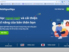 Source code website học tiếng anh tiếng nhật PHP thuần full báo cáo 2024 web học tiếng anh php