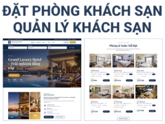 Source code Website quản lý khách sạn nhà nghỉ đặt phòng khách sạn online | Booking hotel khách sạn online quản lý phòng khách sạn check-in/check-out Khách sạn Resort Homestay Villa