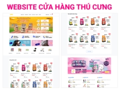 Source code website thú cưng PHP MySQL dự án web thức ăn thú cưng | Đầy đủ báo cáo website shop thú cưng chó mèo
