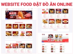 Source code website thức ăn đặt đồ ăn food online cửa hàng thức ăn đồ ăn nhanh food gà rán burger | Đầy đủ báo cáo website đặt đồ ăn