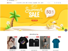 Source code website thương mại điện tử bán quần áo Laravel React đồ án website bán quần áo