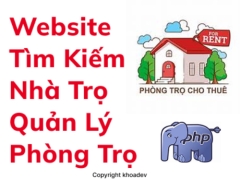 Source code website tìm phòng trọ quản lý nhà trọ có slide báo cáo đồ án website nhà trọ phòng trọ