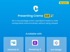 Source Crema - React Admin Template Material Design, Bootstrap and Ant Design
