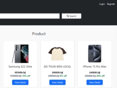Source web bán hàng điện thoại phụ kiện Java Spring boot Spring JPA MYSQL đồ án điện thoại phụ kiện quần áo