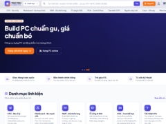 Source website thương mại điện tử kinh doanh máy tính PC, laptop, linh kiện điện tử