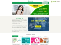 Template blogspot giới thiệu dịch vụ cho vay tiền nhanh online đẹp, chuyên nghiệp
