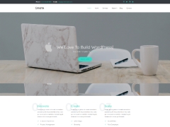 Template website giới thiệu và bán laptop macbook cực đẹp chuẩn seo Bootstrap 4 HTML5