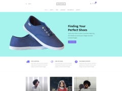 Template website shop giày dép chuẩn seo