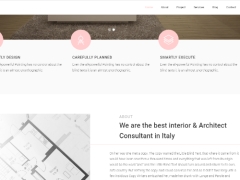 Template website thiết kế và thi công nội thất giới thiệu mẫu thiết kế nội thất chuẩn seo