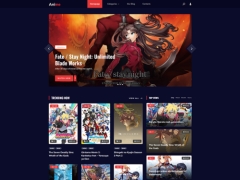 Template website xem phim anime cực đẹp chuẩn seo 2022