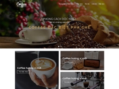Theme WordPress bán cafe 03