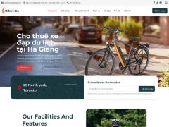 Theme WordPress cho thuê xe đạp