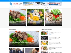 Theme wordpress website tin tức du lịch tin tức ẩm thực blog cá nhân