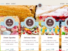 Themes wordpress website bán cà phê bán bánh ngọt - Cafeteria Responsive WordPress Theme