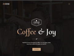 Trang Landing Page Cà Phê Shop Next.js