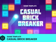 Unity Game Template - Bricks Breaker - (Unity 2022.3.40f1)