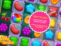 Unity Game Template - Match 3 Super Fantastic Jelly Garden - (Unity 2022.3.40f1 - Admob)