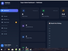 VietEstate AI - Nền Tảng SaaS Website Bất Động Sản AI
