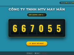 Vòng Quay May Mắn - LuckyDraw - Lucky Draw 2026 Chuyên Nghiệp-Full Tính Năng