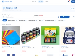 Web app bán đồ dùng học tập tích hợp thanh toán VNPay và Gemini AI full báo cáo