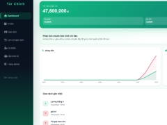Web app quản lý chi tiêu tích hợp AI hỗ trợ quản lý