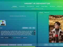 Web App Tạo Hình Ảnh AI Full HD Từ 1000+ Prompt Mẫu – Responsive Trên Web & Mobile