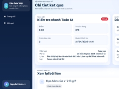 Web app thi trắc nghiệm cho sinh viên