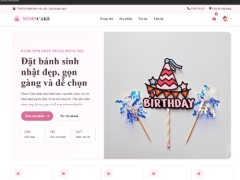 Web bán bánh sinh nhật