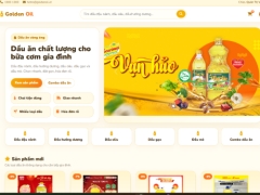 Web bán các loại dầu ăn