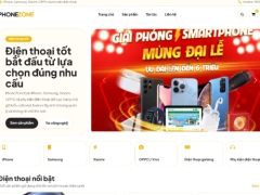 Web bán điện thoại PhoneZone