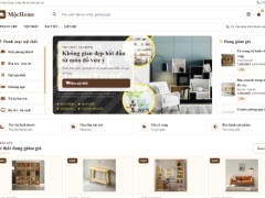 Web bán đồ nội thất MộcHome