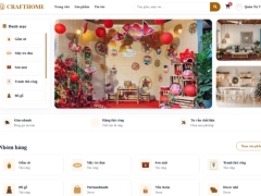 Web bán đồ thủ công mỹ nghệ trực tuyến