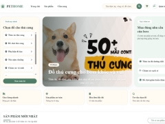 Web bán đồ thú cưng php