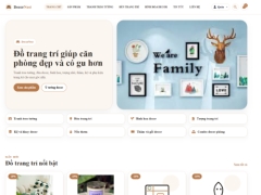 Web bán đồ trang trí DecorNest