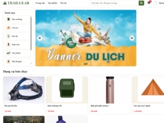 Web bán dụng cụ đi phượt TrailGear