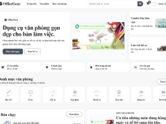 Web bán dụng cụ văn phòng OFFICEGEAR