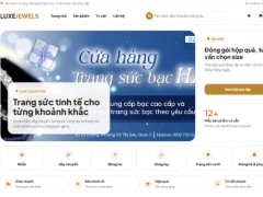 Web bán trang sức LuxeJewels